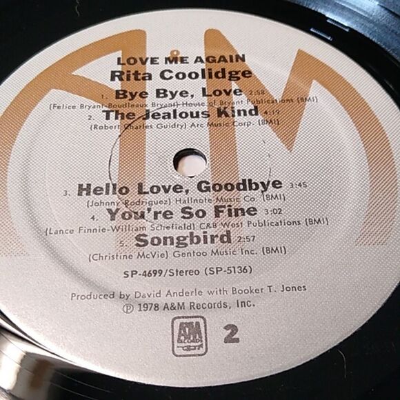 Rita Coolidge Vinyl Record - Picture 9 of 9